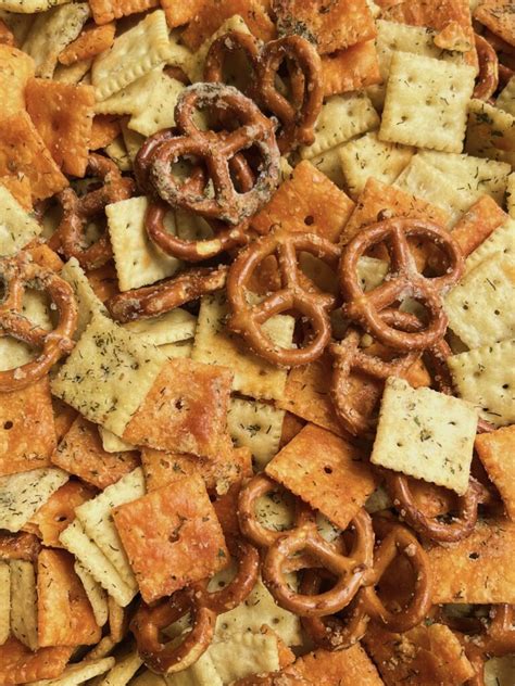 Dill Pickle Ranch Snack Mix - Brooklyn's Bites