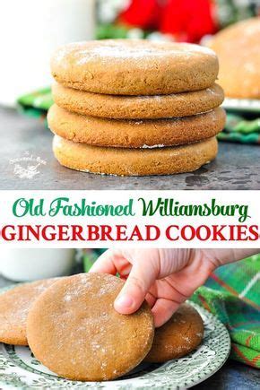 Old-Fashioned Williamsburg Gingerbread Cookies - Greates Food