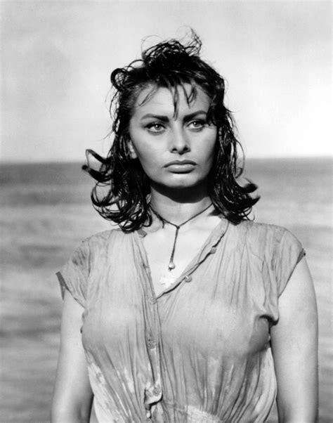 Sophia Loren - ‘Boy On A Dolphin’ on Hydra island,Greece - 1957 The