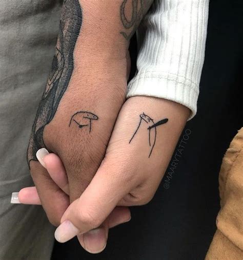 Tatuagem Para Casais - Tatuagem de casal: 60 ideias para eternizar seu amor com estilo ...