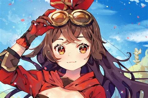 2560x1700 Resolution Amber Genshin Impact 4K Chromebook Pixel Wallpaper