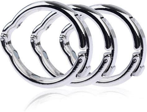 Metal Cock Ring, Cock Ring Adjustable Male Metal Penis Ring, Adult Sex