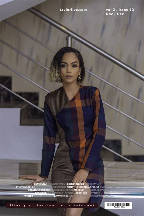 Sammy Walsh is a Stylish Boss On The Cover of Taylor Live Magazine’s