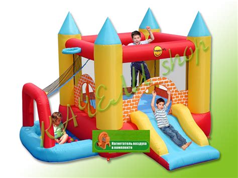Детский надувной батут "4 In 1 Play Center" - Детские батуты, надувные ...