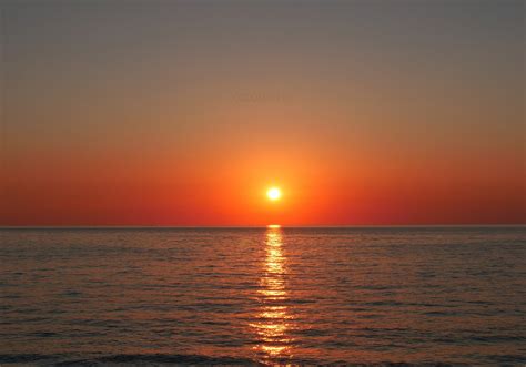 Orange Sunset Photography