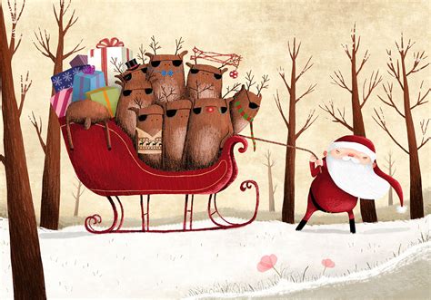 Christmas time! ☆ on Behance