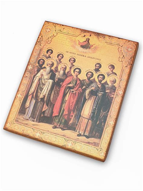 Икона "Собор целителей", размер иконы - 15x18 - купить по низким ценам ...