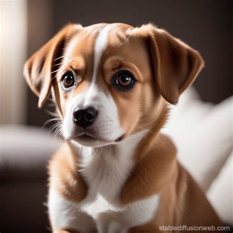 Cute Dog Sticker | Stable Diffusion Online
