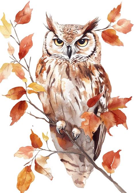 40+ Fall Watercolor Ideas (+FREE Printable Watercolor Templates ...