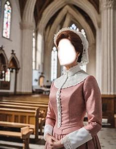 Church Lady Costume. Face Swap. Insert Your Face ID:1351628