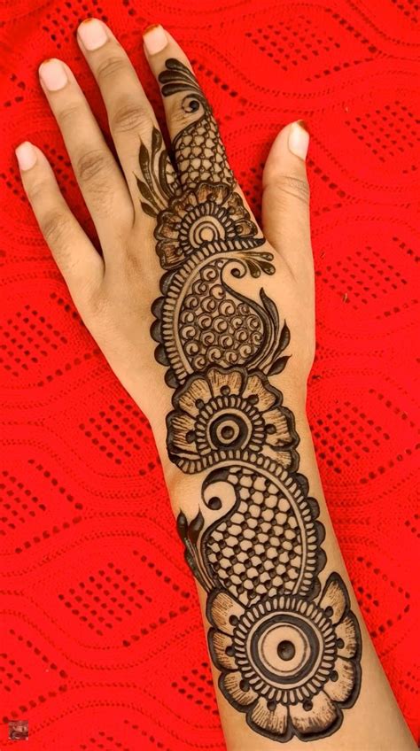 half hand mehndi design 2020 bridal mehndi design 2021 new mehndi ...