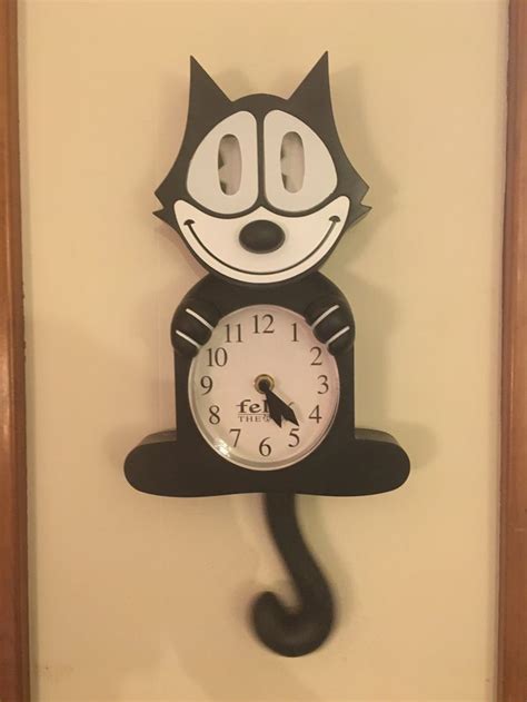 Felix the Cat Wall Clock | Wall clock, Cat wall, Clock