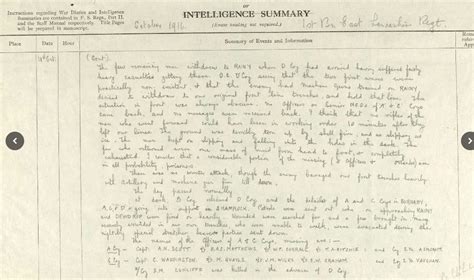 War Diary T W James – Radcliffe on Trent WW1