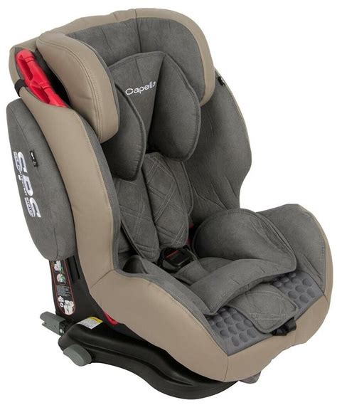 Автокресло группа 1/2/3 (9-36 кг) Capella S12312i Isofix (SPS), biege ...