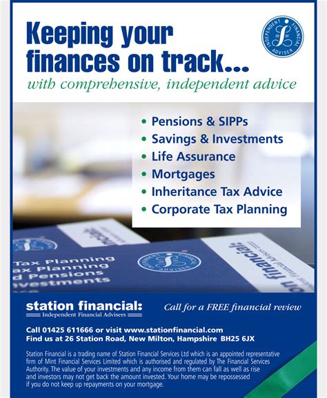 station financial advert  tinstar design