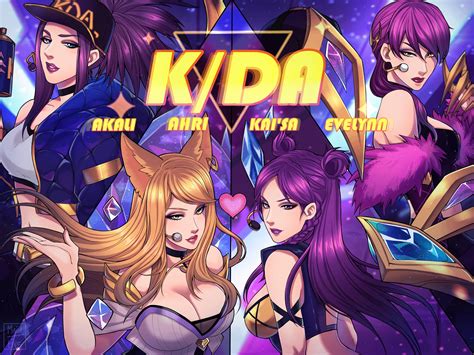 League Of Legends KDA Wallpapers - Wallpaper Cave