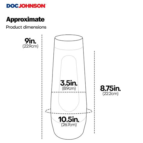 Doc Johnson Main Squeeze – Dani Daniels – Stroker Discreto de Alta
