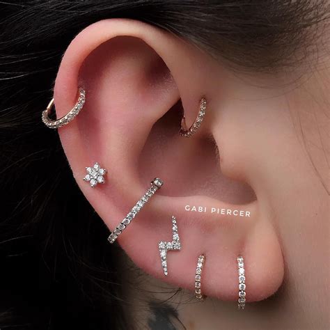 Brincos E Piercings Na Orelha - Piercings na orelha: 26 ideias para você se inspirar! - Blog Tattoo2me