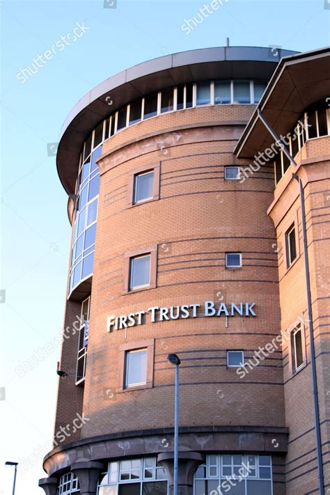 trust bank belfast northern ireland editorial stock photo stock
