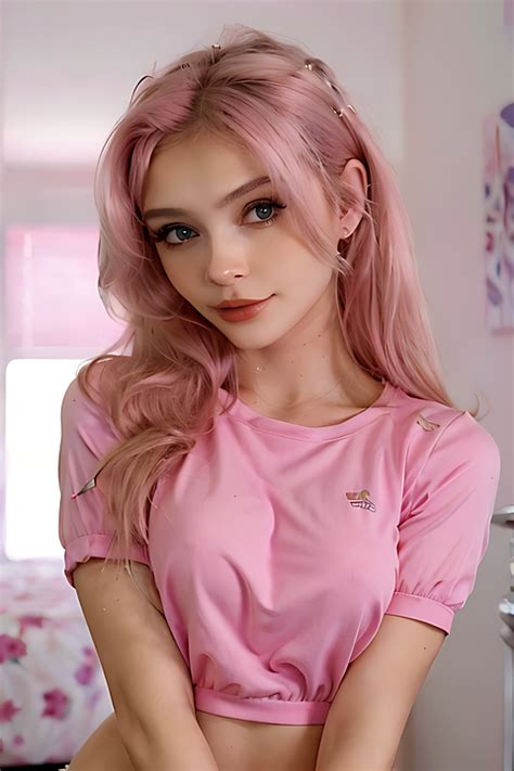 Download Woman, Pink Hair, Hair. Royalty-Free Stock Illustration Image ...