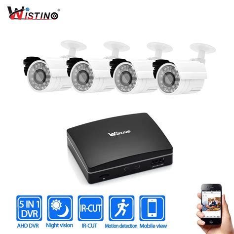 Aliexpress.com : Buy Wistino CCTV Mini DVR Camera Kits 4CH Digital ...