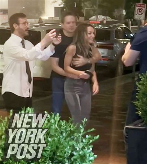 Karen Read seen cuddling up to her lawyer outside restaurant in new