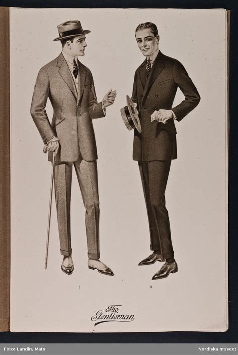 Herrmode. The Gentleman summer 1922. NK | Vintage clothing men, Vintage ...