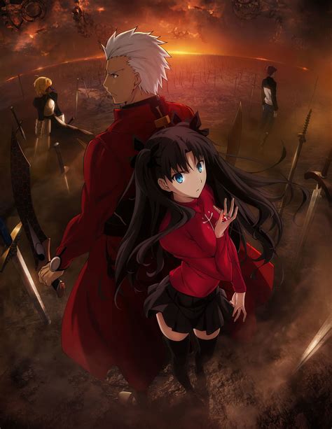 140728(4) -「遠坂凛」路線再臨！全二季動畫《Fate/stay night – UBW》敲定10/4放送、海報&預告更新 ...
