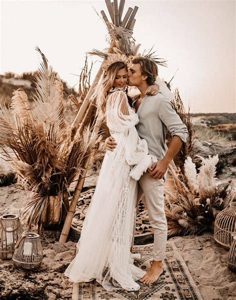 Beach Wedding Dresses Boho Chic at Sheila Tejada blog