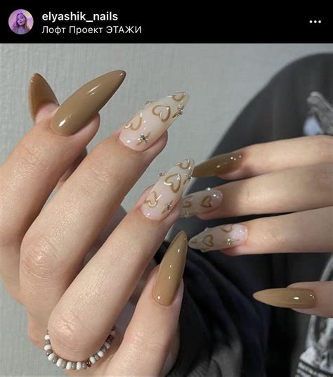 cappuccinoooo 🍪 | Nails, Pretty acrylic nails, Girly acrylic nails