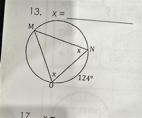 Solved 13. x= | Chegg.com