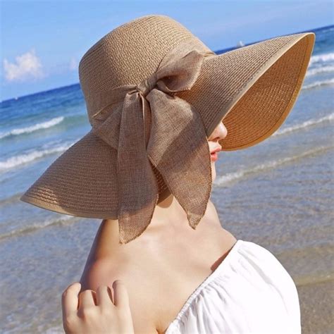 Купить пляжная шляпа Солнце пляж Hat соломенная шляпа большой вдоль ...