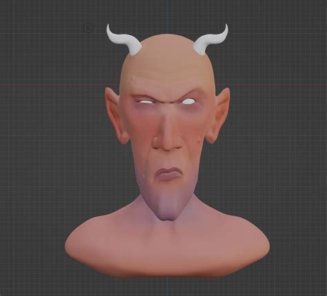 finished painting  evil guy show gamedevtv