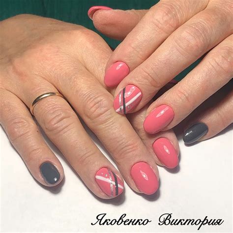 Розовый маникюр | Nails, Beauty