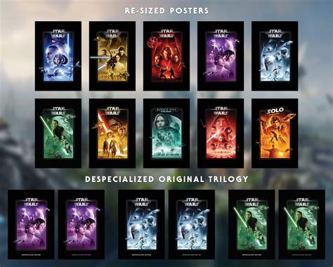 A Detailed Comparison Between The Original Theatrical Releases And The Fan Made Harmy's Star Wars Despecialized Versions 1