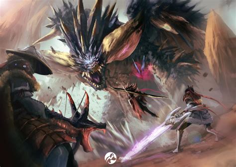 MONSTER HUNTER WORLD by fate-fiction on DeviantArt