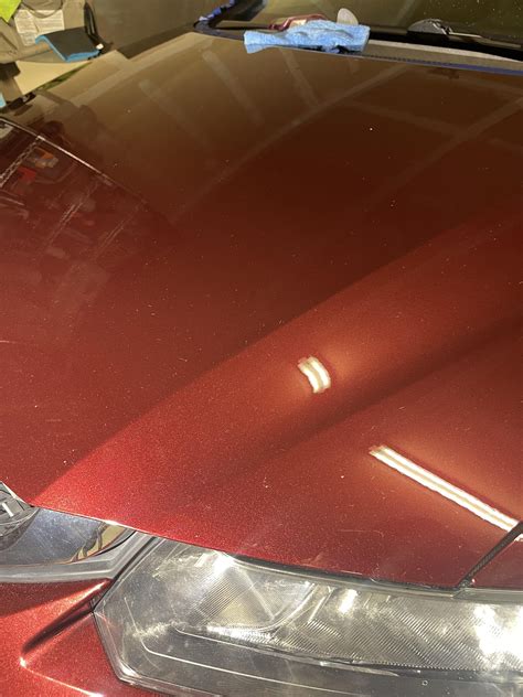 Compound in scratches : r/Detailing