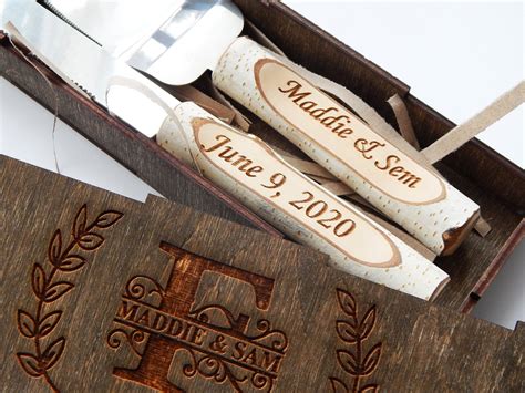 Wedding Personalized Knife Wedding Cake Set Cake Cutting - Etsy