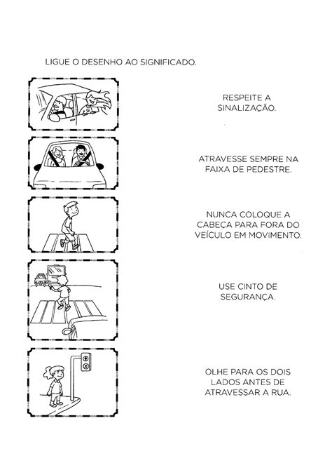 Atividades sobre o Trânsito: Ideias divertidas e didáticas (PDF)