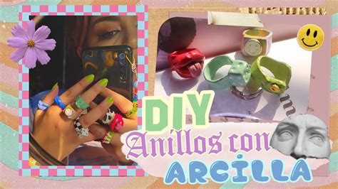 DIY Anillos de arcilla *AESTHETIC* - YouTube