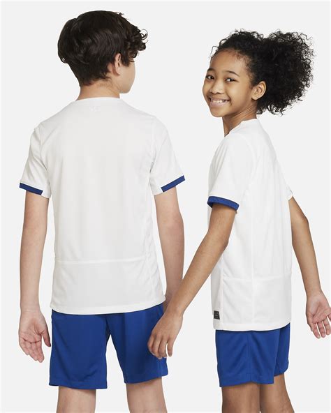 England 2023 Stadium Home Older Kids' Nike Dri-FIT Football Shirt. Nike IN