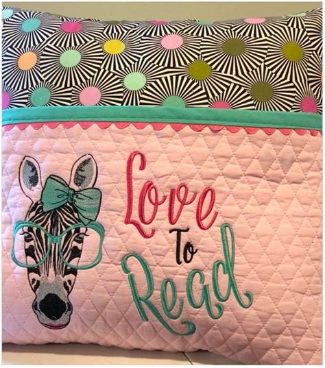 Pin by Chris Lindsay on Reading Pillows | Machine embroidery patterns ...