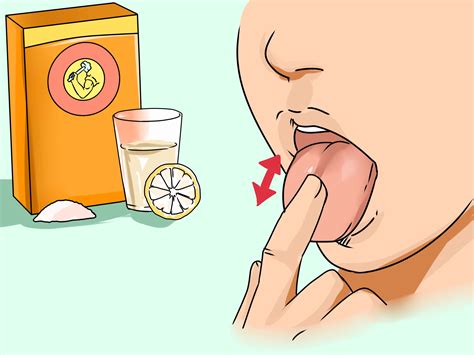 how to get white stuff off tongue