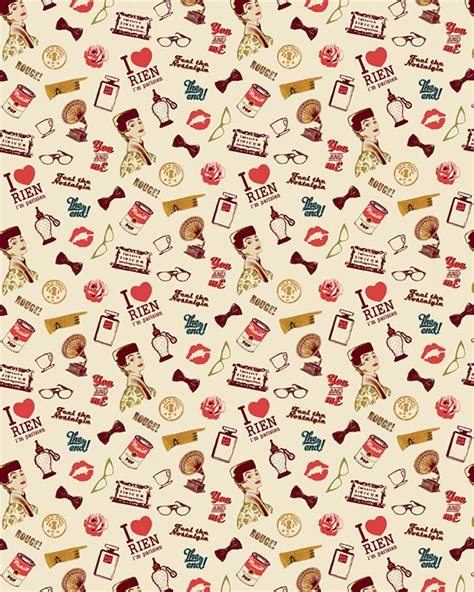 textile patterns on Behance