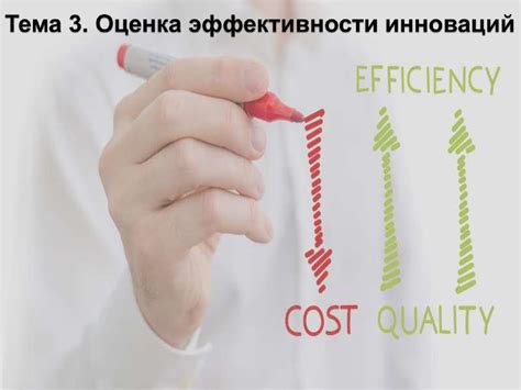 Оценка эффективности инноваций - презентация онлайн