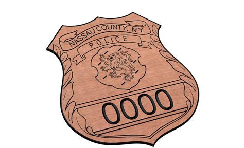 Nassau County Police Badge SVG - Etsy