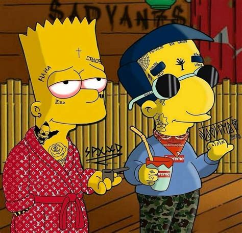 Lit Simpsons Wallpapers on WallpaperDog
