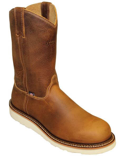 Silverado Men's Shipyard Western Work Boots - Steel Toe | Boot Barn