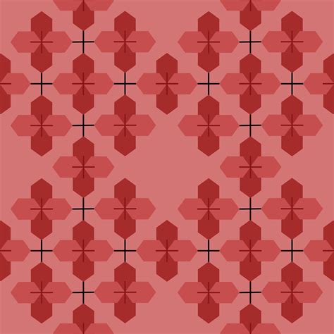 flower red pink pattern seamless vector background  vector art