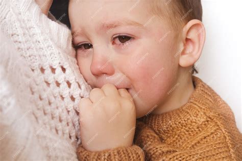 sad child crying